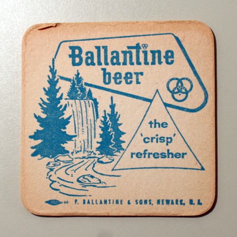 Ballantine Beer - "The 'Crisp' Refresher" Beer