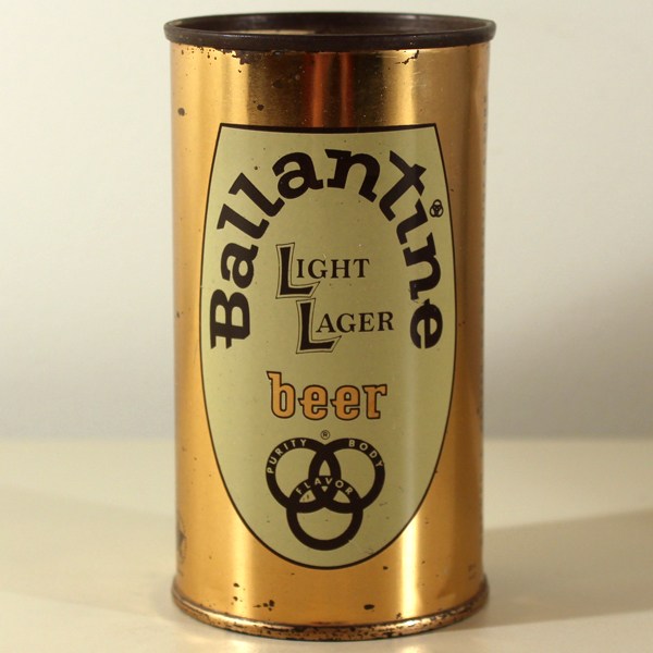 Ballantine Light Lager Beer 034-05 at Breweriana.com