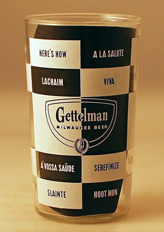 Gettelman Multilingual Cheeers Beer