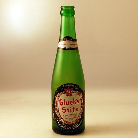 Gluek's Stite Malt Liquor Bottle Beer