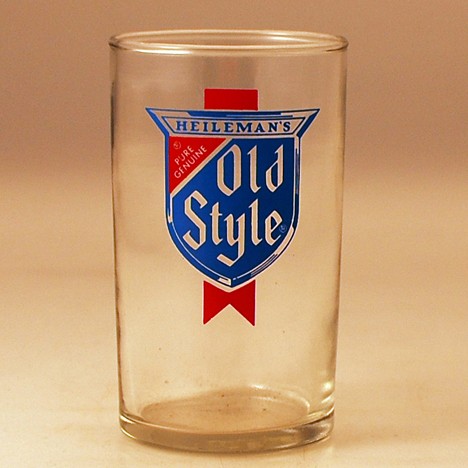 Heileman's Old Style Sample Glass Beer