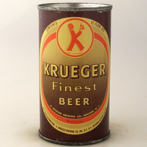 Krueger Finest Beer 090-12 at Breweriana.com