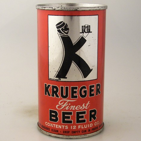 Krueger Finest Beer 090-11 at Breweriana.com