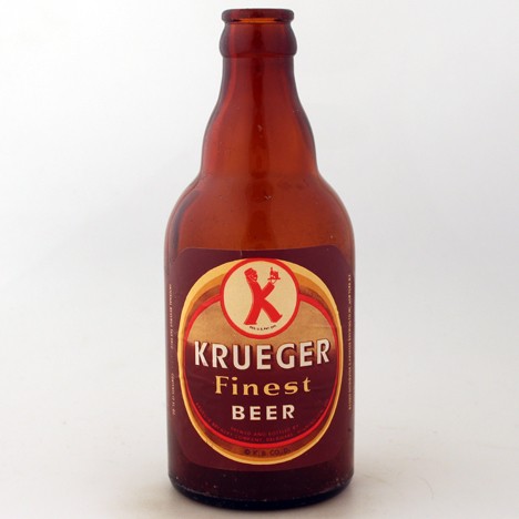 Krueger Finest Beer Steinie Bottle Beer