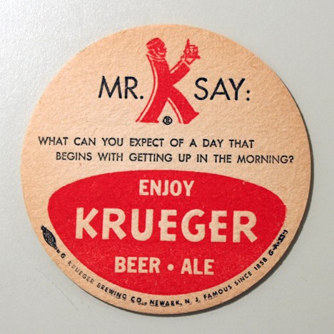 Krueger - Mr. K Say - "What Can You Expect..." Beer