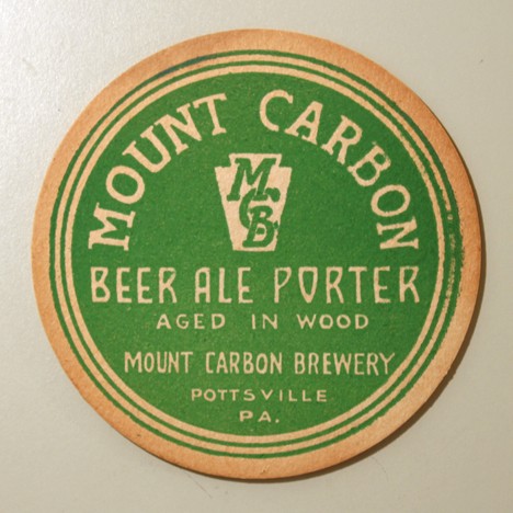 Mount Carbon Beer - Ale - Porter - Green Beer