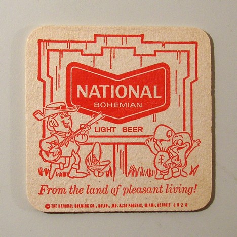 National Beer - From The Land Of Pleasant Living Beer