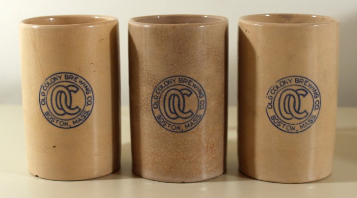 Old Colony Stoneware Mugs (Set of 3) Beer