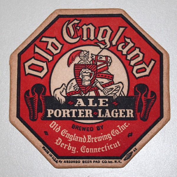 Old England Ale Porter & Lager Octagon Beer
