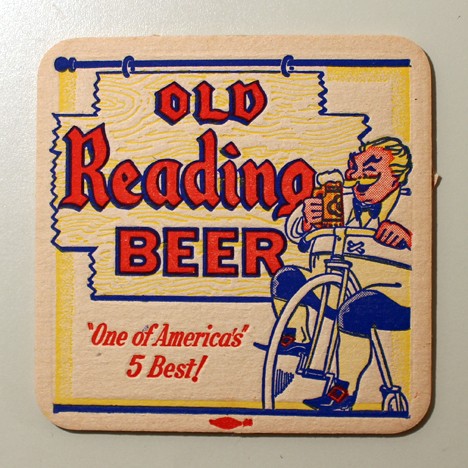 Old Reading Beer - "One Of America's 5 Best" - Bicycling Beer