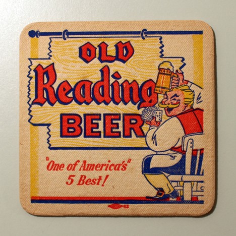 Old Reading Beer - "One Of America's 5 Best" - Cards Beer