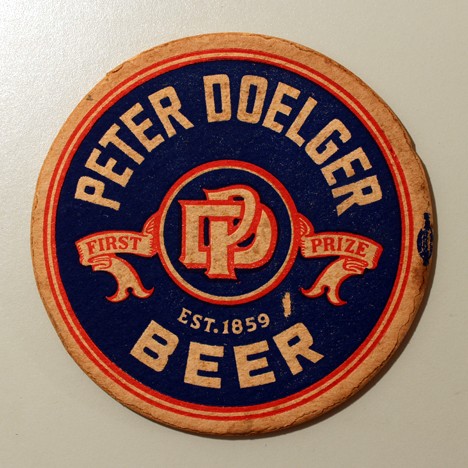 Peter Doelger Beer - Blue Union Label Beer