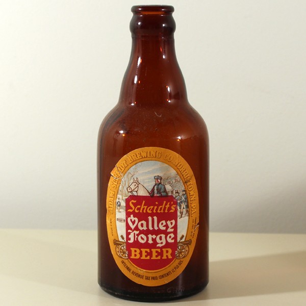 Scheidt's Valley Forge Beer Steinie Beer