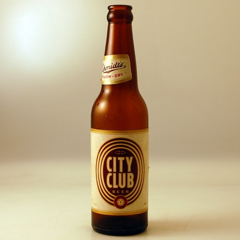 Schmidt's City Club Mellow-Dry Bottle Beer