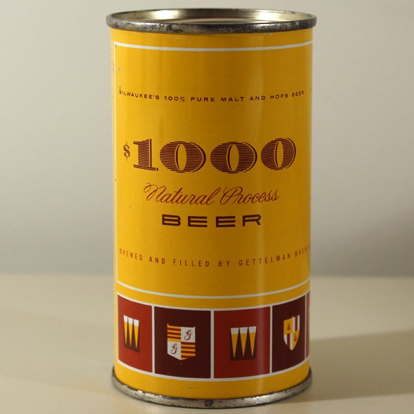 $1000 Natural Process Beer 109-13 Beer