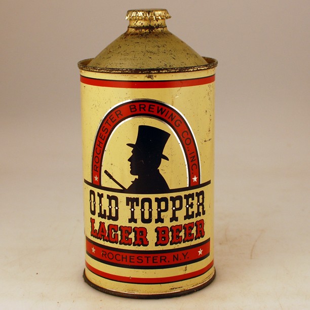 Old Topper Lager 216-11 at Breweriana.com