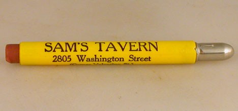 Sam's Tavern Pencil Beer