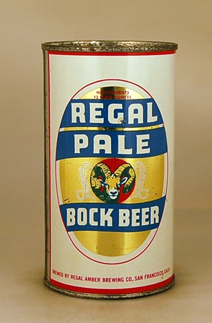 Regal Pale Bock Beer 121-10 at Breweriana.com