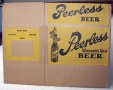 Peerless Beer Unformed Cardboard Box Photo 2