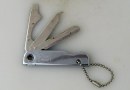Miller High Life Beer Small Stainless Pocket Knife Keychain Photo 2