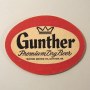 Gunther Premium Dry Beer - Oval Coaster Photo 2