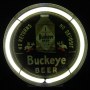 Buckeye Beer Small Etched Glass Cased Neon Photo 2