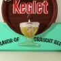 Keglet Beer Now In Cans! Plastic Sign w/ Actual Can Photo 4