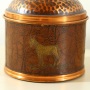 Wehle Mule Head Ale Hammered Copper Humidor Photo 4