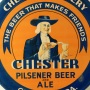 Chester Pilsener Beer & Ale Tin Charger Photo 2
