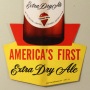 Redtop Extra Dry Ale Thin Cardboard Die-Cut Sign Photo 3
