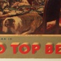 Red Top Beer Hanging Cardboard Sign with Dogs Photo 2