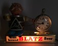 Blatz Back Bar Beer Clock Photo 4