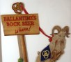 Ballantine's Bock Beer Framed Die-Cut Cardboard Sign Photo 2