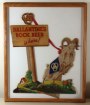 Ballantine's Bock Beer Framed Die-Cut Cardboard Sign Photo 4