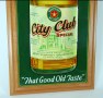 City Club Special Prohibition Era Framed Tin Sign Photo 2
