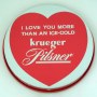 Krueger Pilsner Lion Beer Tray Photo 2