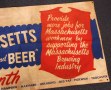 April Is "Buy Massachusetts Ale & Beer" Month Large Cloth Banner Photo 5