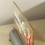 Peerless Amber Etched Glass RPG Lamp Photo 6