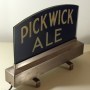 Pickwick Ale Etched Glass Lighted Back Bar Sign Photo 5