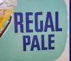 Regal Pale Beer Skier Framed Paper Sign Photo 3